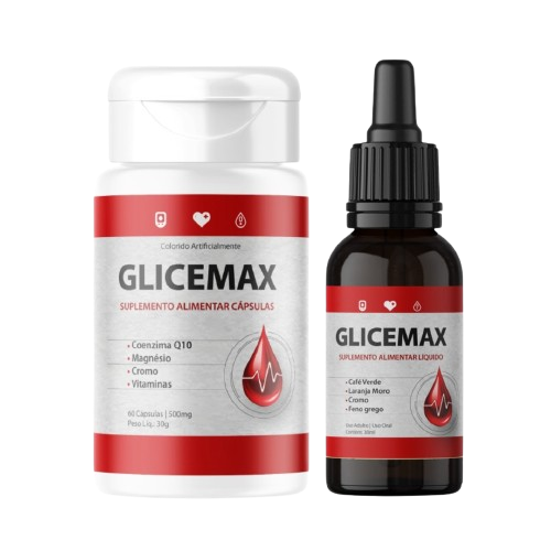 Glicemax — Gota e Cápsula